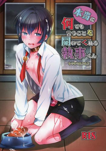 hontou ni nandemo iukoto o kiite kureru shitsuji kun cover