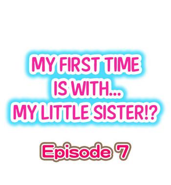 my first time is with my little sister ch 07 cover