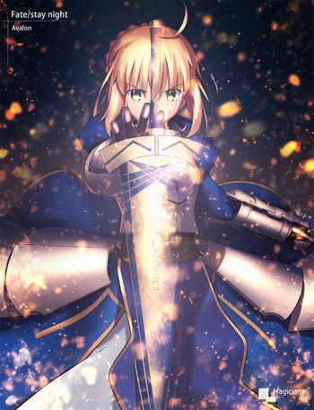 type moon takeuchi takashi fate stay nigh saber avalon fate stay night t chinese cover