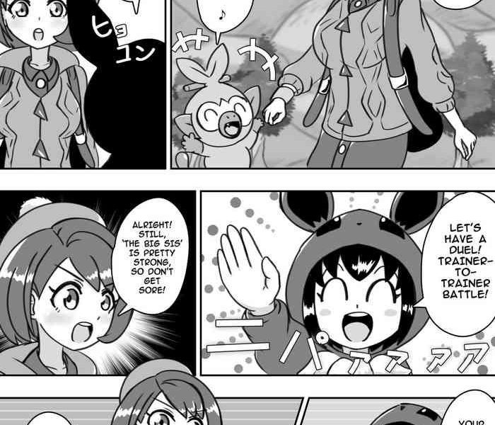 yuri chan pokemon pretend to be naked and take a walk with a nipple lead cover
